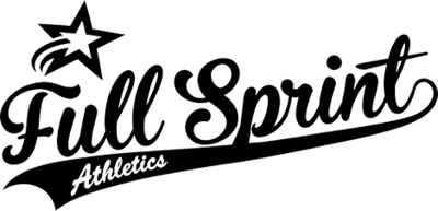 Full Sprint Athletics script logo